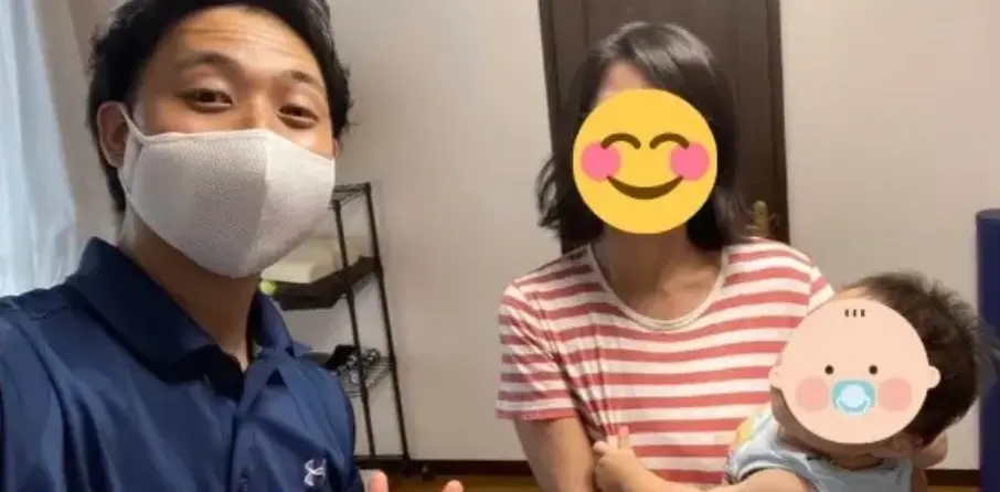 N・Sさまとトレーナーのツーショット